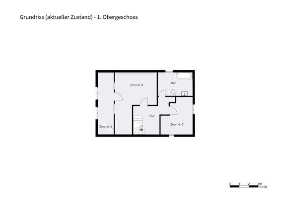 Grundriss - aktueller Zustand OG