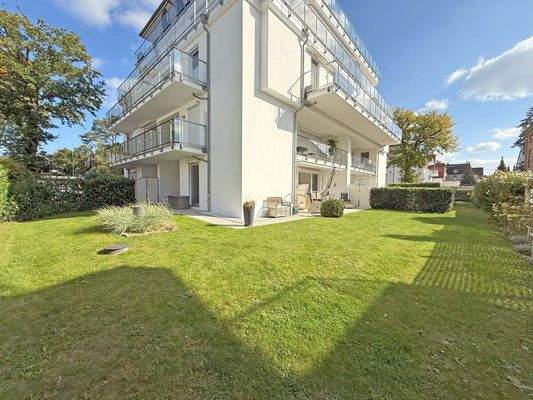 eigener Gartenanteil.