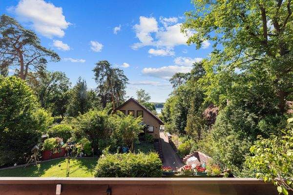 Traumhafte Aussicht ins Grüne