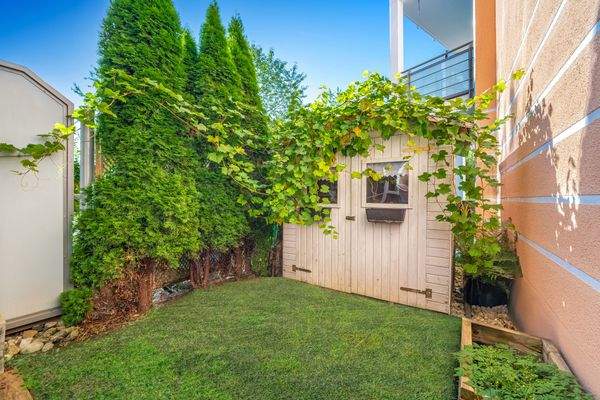 Südterrasse mit Garten