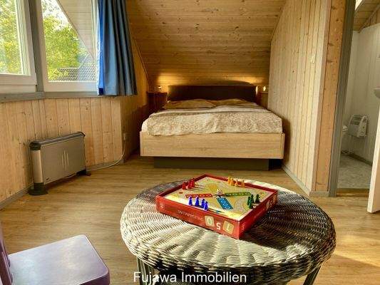 Galerie mit Doppelbett