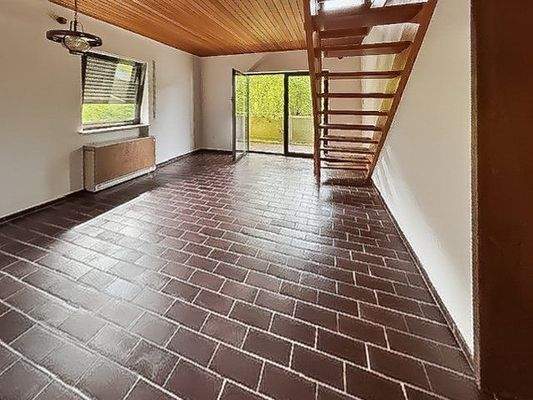 Wohnbereich Blick Terrasse