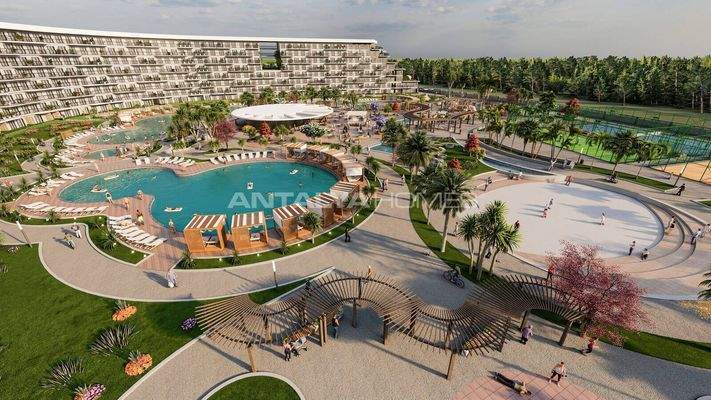 Elegant Apartments in a Rich-Featured Project in Antalya Altintas