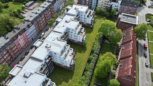 Panorama-Ansicht Häuserkompleks