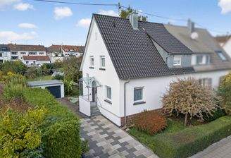 Hauseingang Schrägansicht