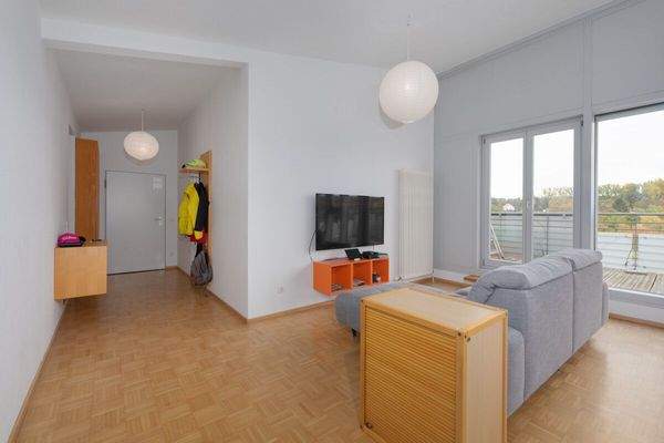 Wohnzimmer und Diele