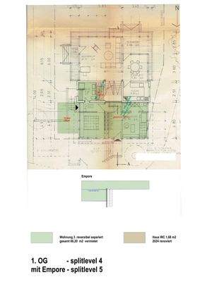 Grundriss Obergeschoss