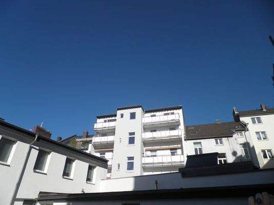 Rückwärtige Ansicht des Hauses 