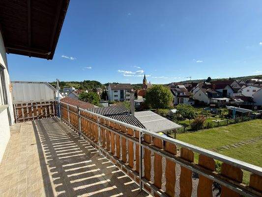 Balkon mit Fernsicht