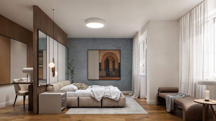 Schlafzimmer - visualisiert