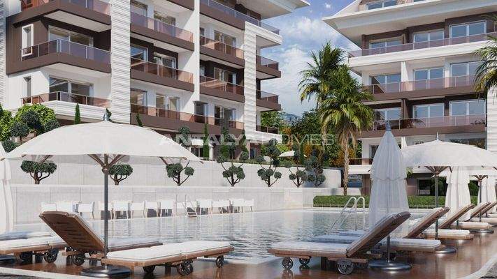 Stylish Flats with Mountain Views in Alanya Kestel