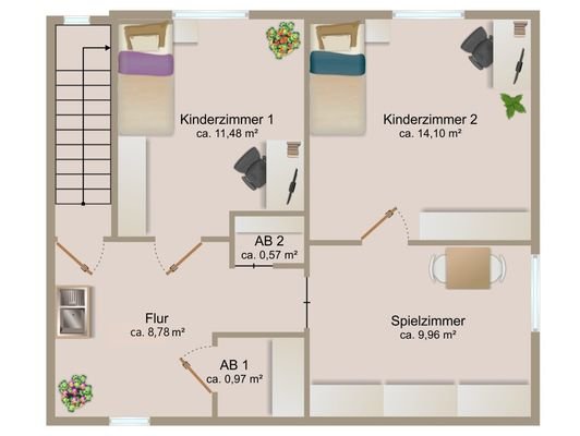 Grundriss Dachgeschoss