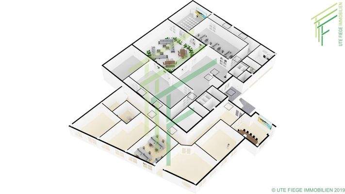 Mietbereich A.2.9 396.12 m² und A.2.8 318.47m² südwest-FWMF
