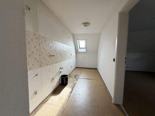 Küchenzeile Dachgeschoss