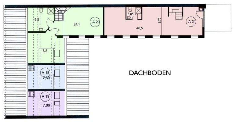 18 Grundriss Dachboden