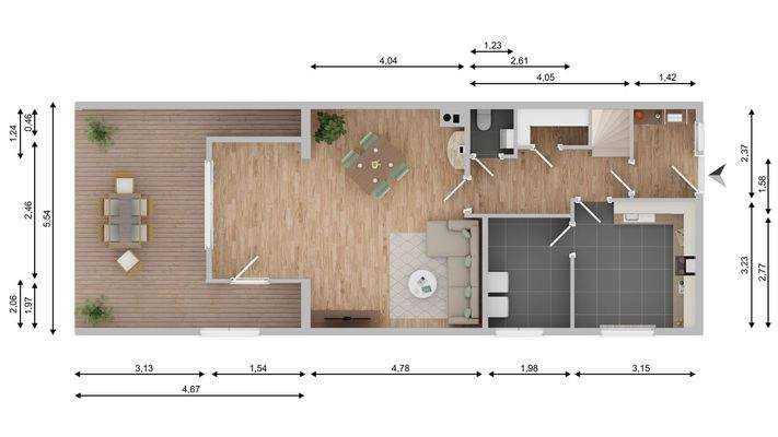 Grundriss Erdgeschoss