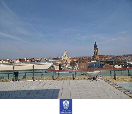 Blick Dachterrasse