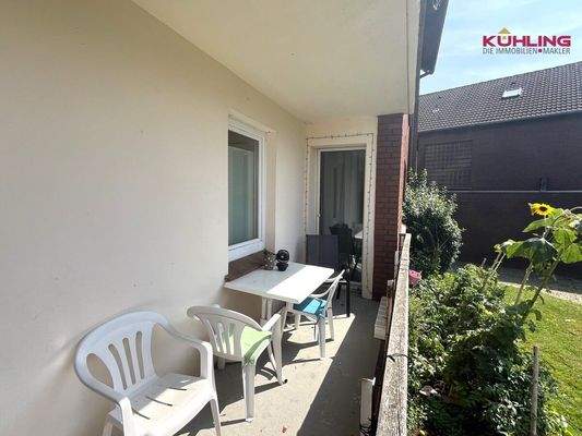 Hochparterre-Terrasse