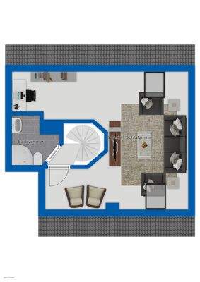 Grundriss 2. Dachgeschoss