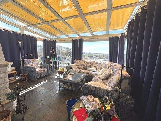 Teilansicht vom Wintergarten