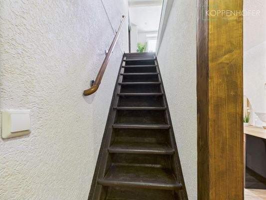 Aufgang zum Obergeschoss
