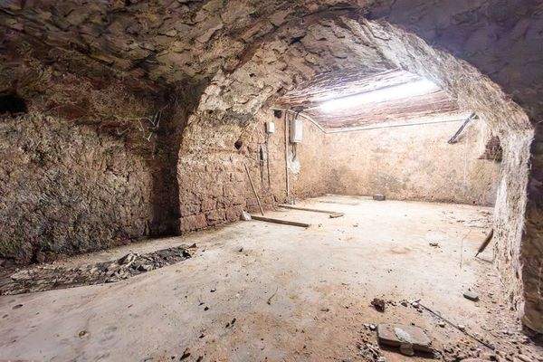 Gewölbekeller für Hausanschlüsse