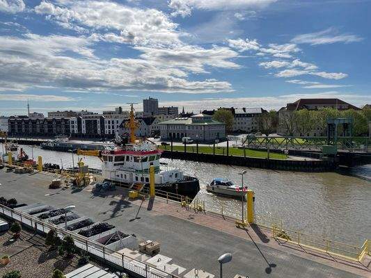 Blick vom Ost-Balkon