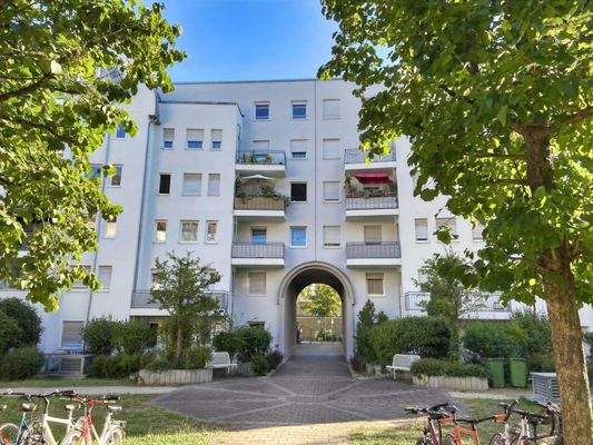 Wohnanlage Innenhof Süden