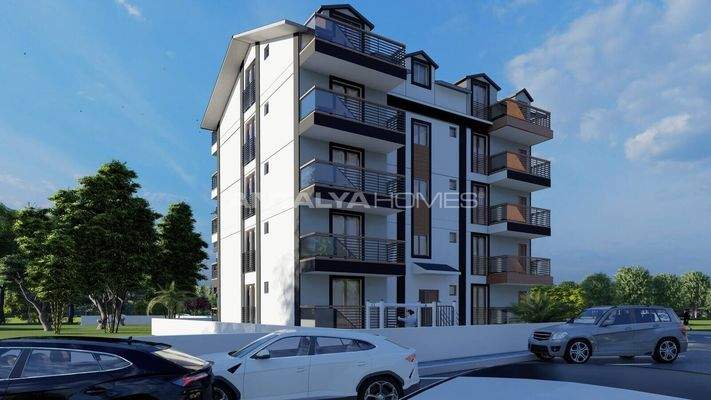 Stylish Flats in a Complex with Pool in Mugla Fethiye
