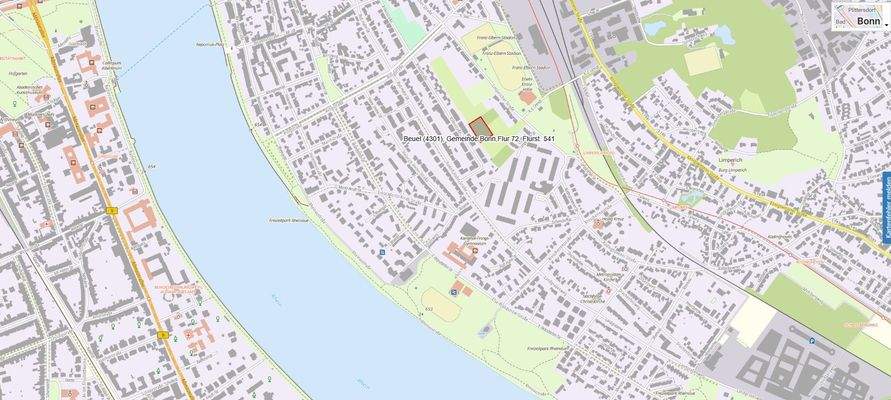 Lage des Grundstücks 1