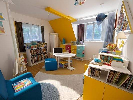 Kinderzimmer Ausstattungsbeispiel