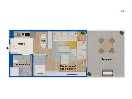 Grundriss Erdgeschoss