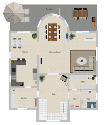 Grundriss EG