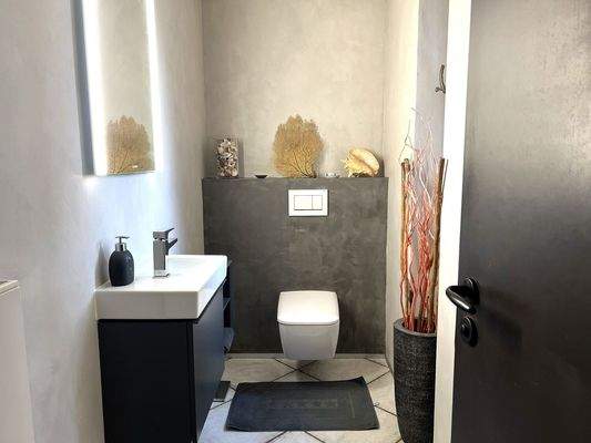 Modernisiertes Gäste- WC