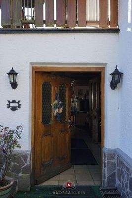 Zugang in den Anbau/Gaststätte