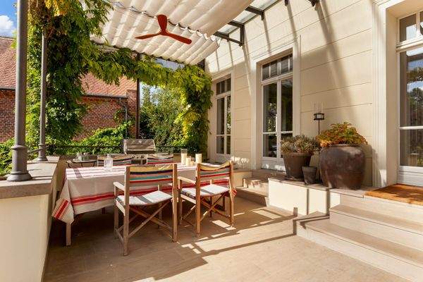 Terrasse mit ca. 40 qm