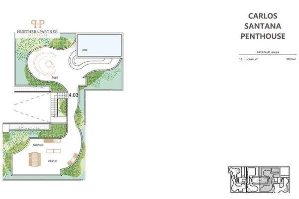 Penthouse Grundriss 2