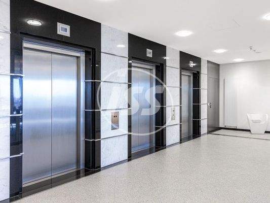 Erschließung mit Aufzügen