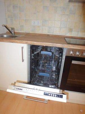 Küche mit Spülmaschine