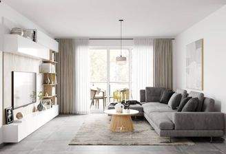 visualisierung Wohnzimmer