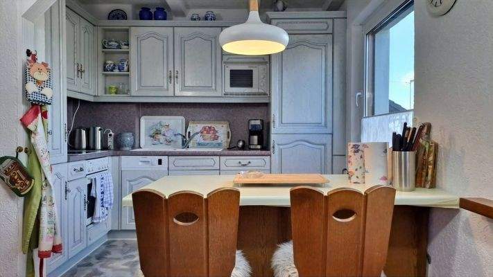 Offene Küche zum Essbereich EG