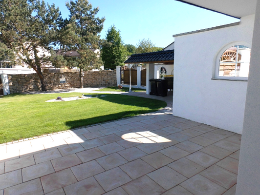 Gartenblick v.d. Terrasse