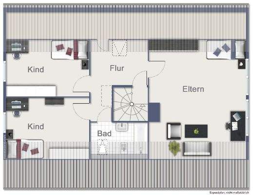 Grundriss Dachgeschoss