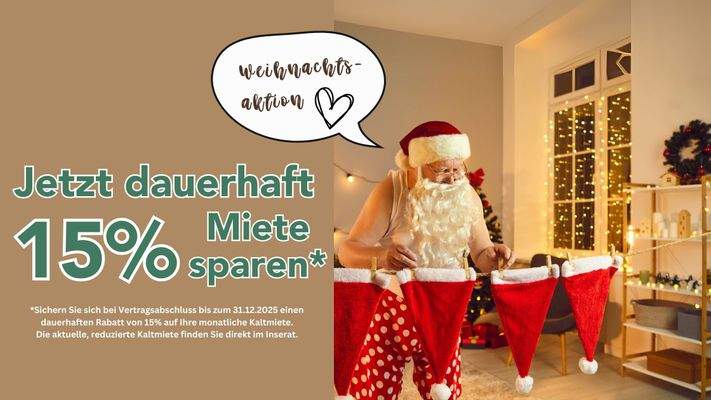 Weihnachtsrabatt Aktion