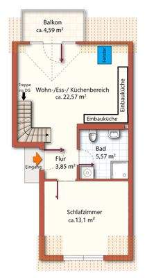 Grundriss Wohnung