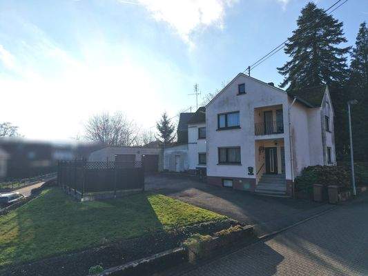 Vorgarten und Zufahrt