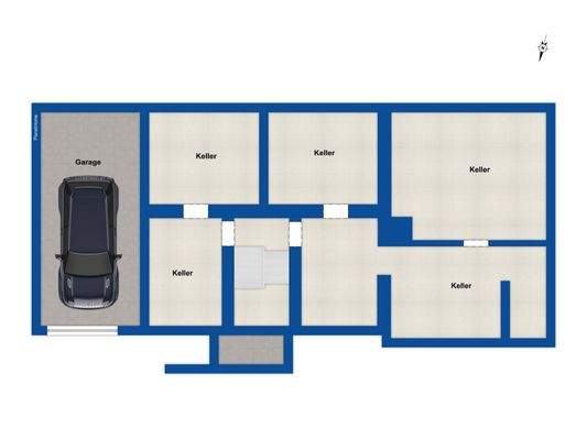 Grundriss Untergeschoss