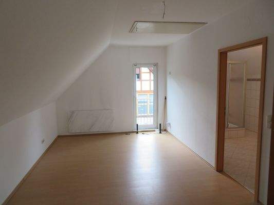 Dachgeschoss: großes Zimmer