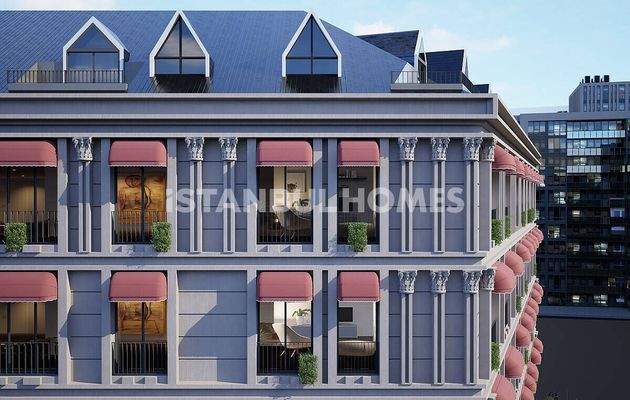 Flats 400 Meters from Metro in Kağıthane İstanbul