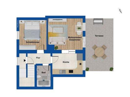 Grundriss 1. Obergeschoss